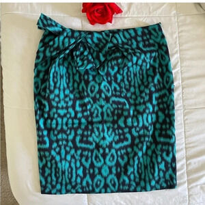 Lanvin printed mini skirt